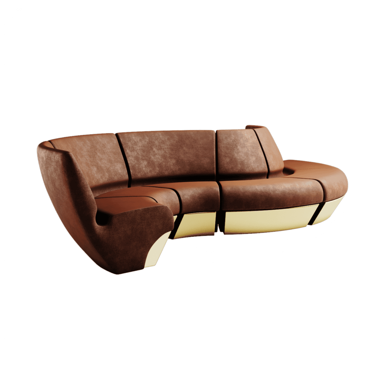 Gyvaté Serpentine Sofa