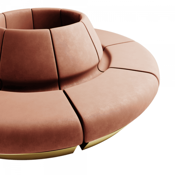 Gyvaté Round Sofa - Image 5