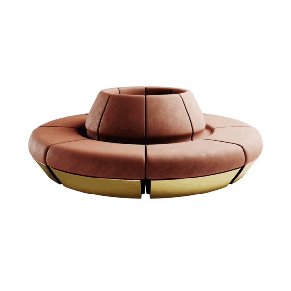 Gyvaté Round Sofa