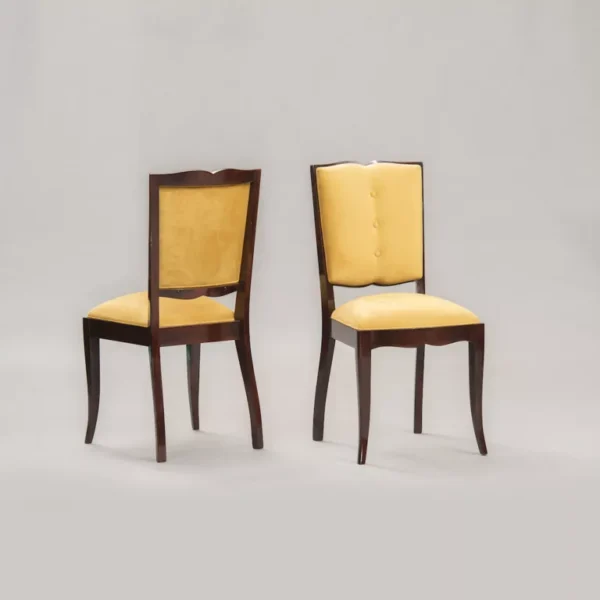 French Art Deco Vintage Dining Chairs