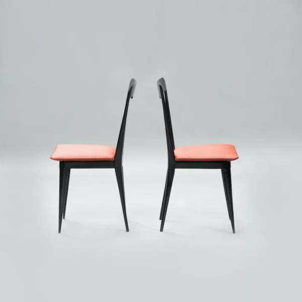 Italian Mid-Century Modern Dining Chairs - Image 4