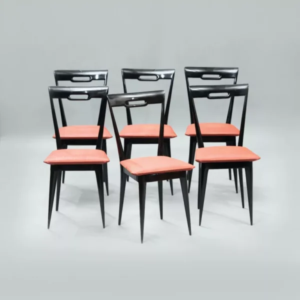 Italian Mid-Century Modern Dining Chairs - Image 9