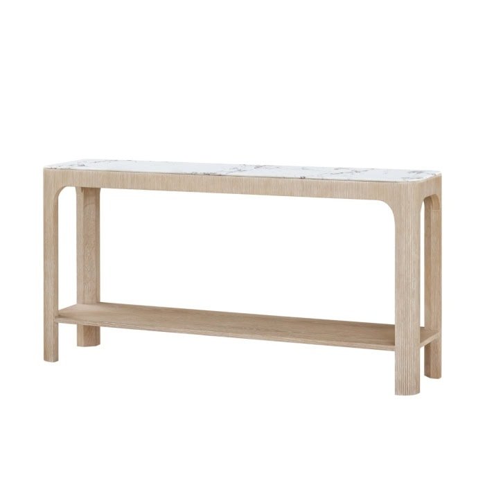Horizon Quartz Console Table - Eclectic Niche - Exquisite Furniture & Homeware