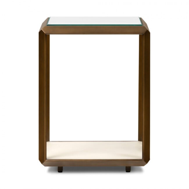Elmley End Table Ivory