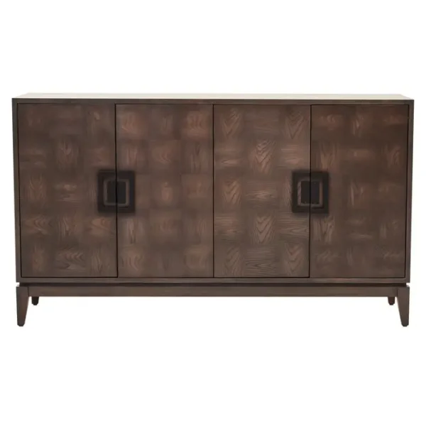 Imario 4 Door Antique Grey Sideboard