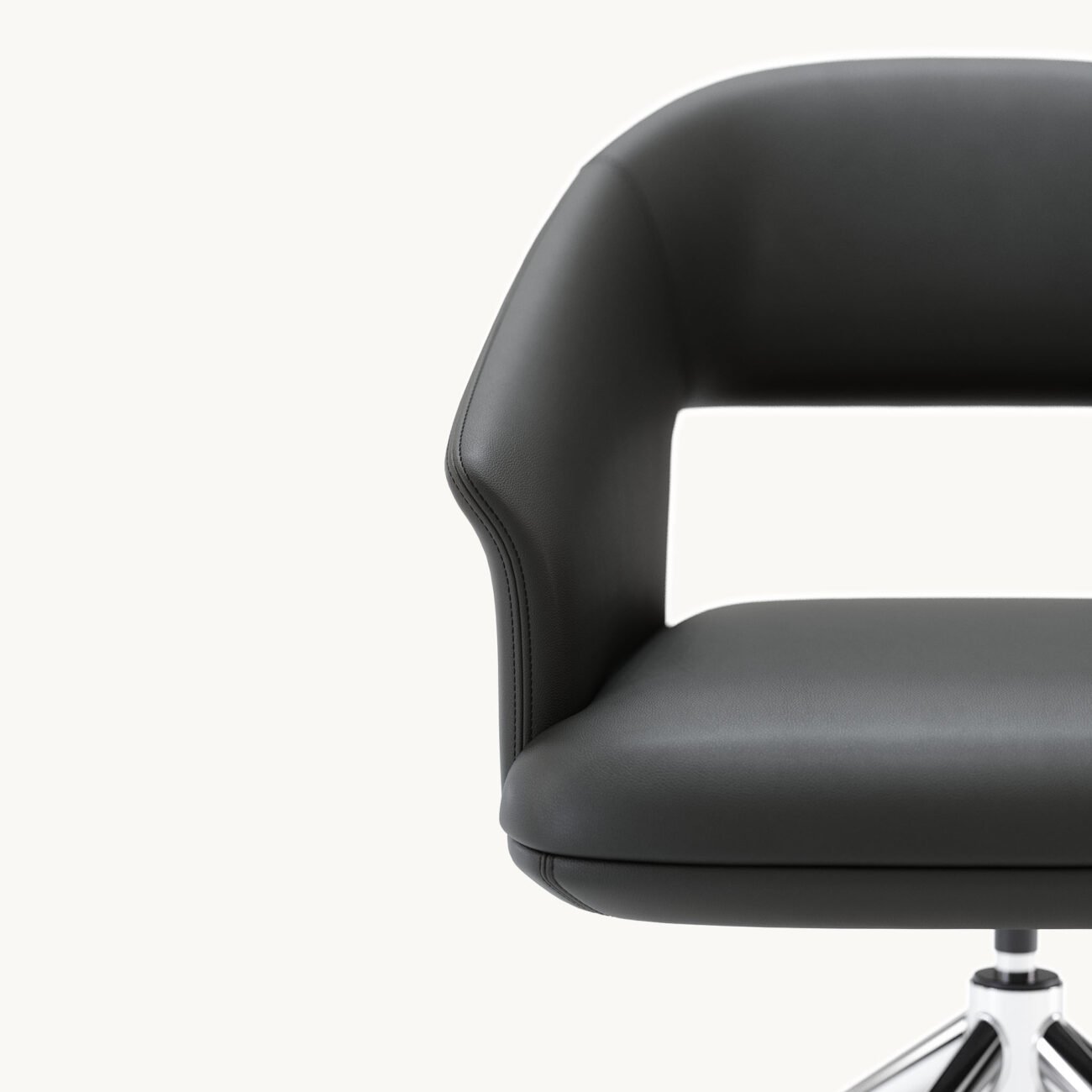 Jermain Chair with Metal Swivel