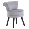 Kids Oriel Grey Velvet Chair1