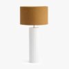 Lamp – Large Ribbed Gesso