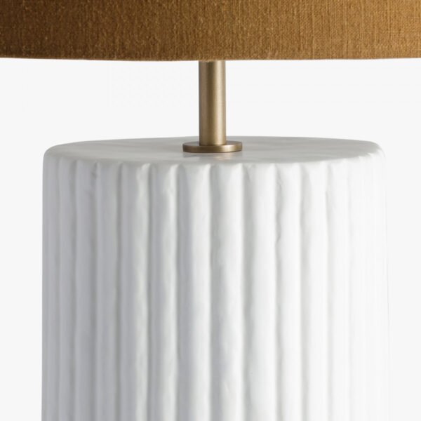 Lamp – Large Ribbed Gesso - Image 5