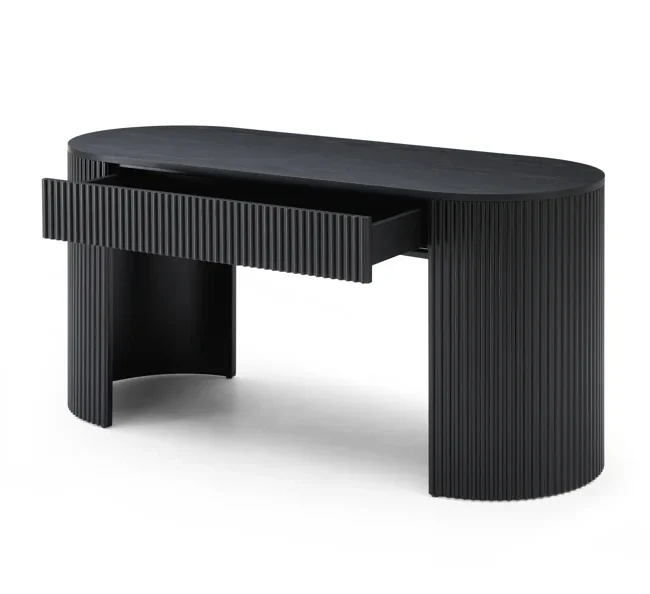 Lantine Desk - Black Oak