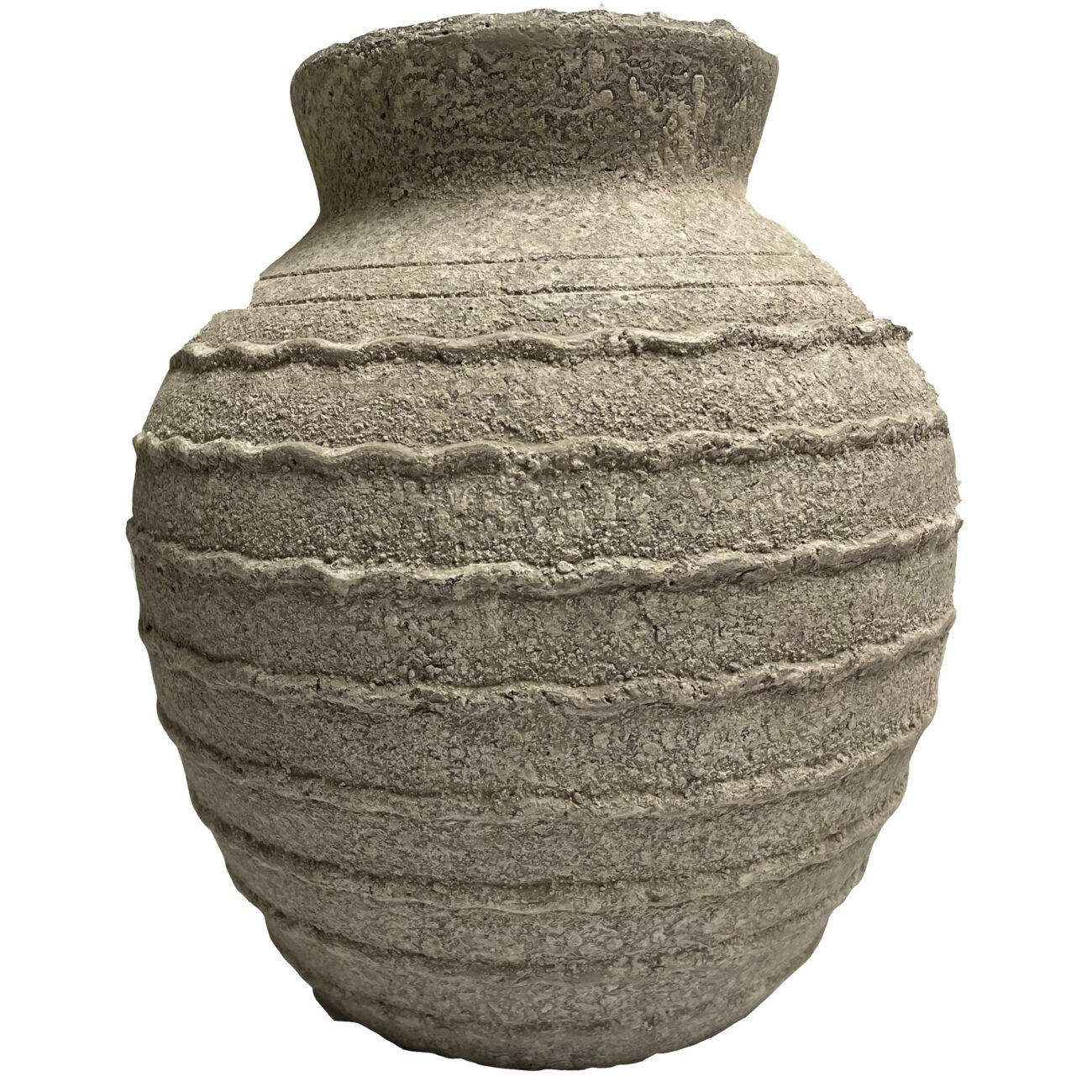 Large Tuscan Grey Vase Large Tuscan Grey Vase