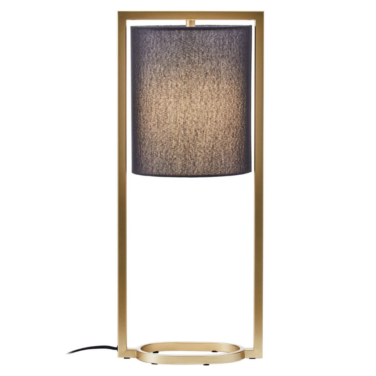 Lavelle Black Shade With Gold Finish Metal Frame Table Lamp Lavelle Black Shade With Gold Finish Metal Frame Table Lamp