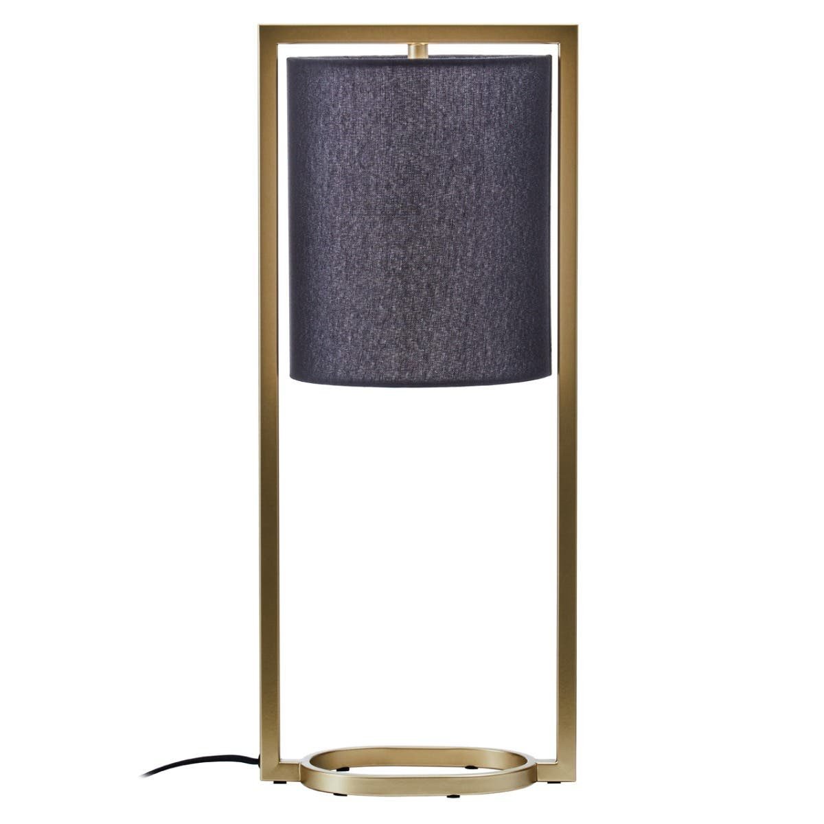 Lavelle Black Shade With Gold Finish Metal Frame Table Lamp Lavelle Black Shade With Gold Finish Metal Frame Table Lamp