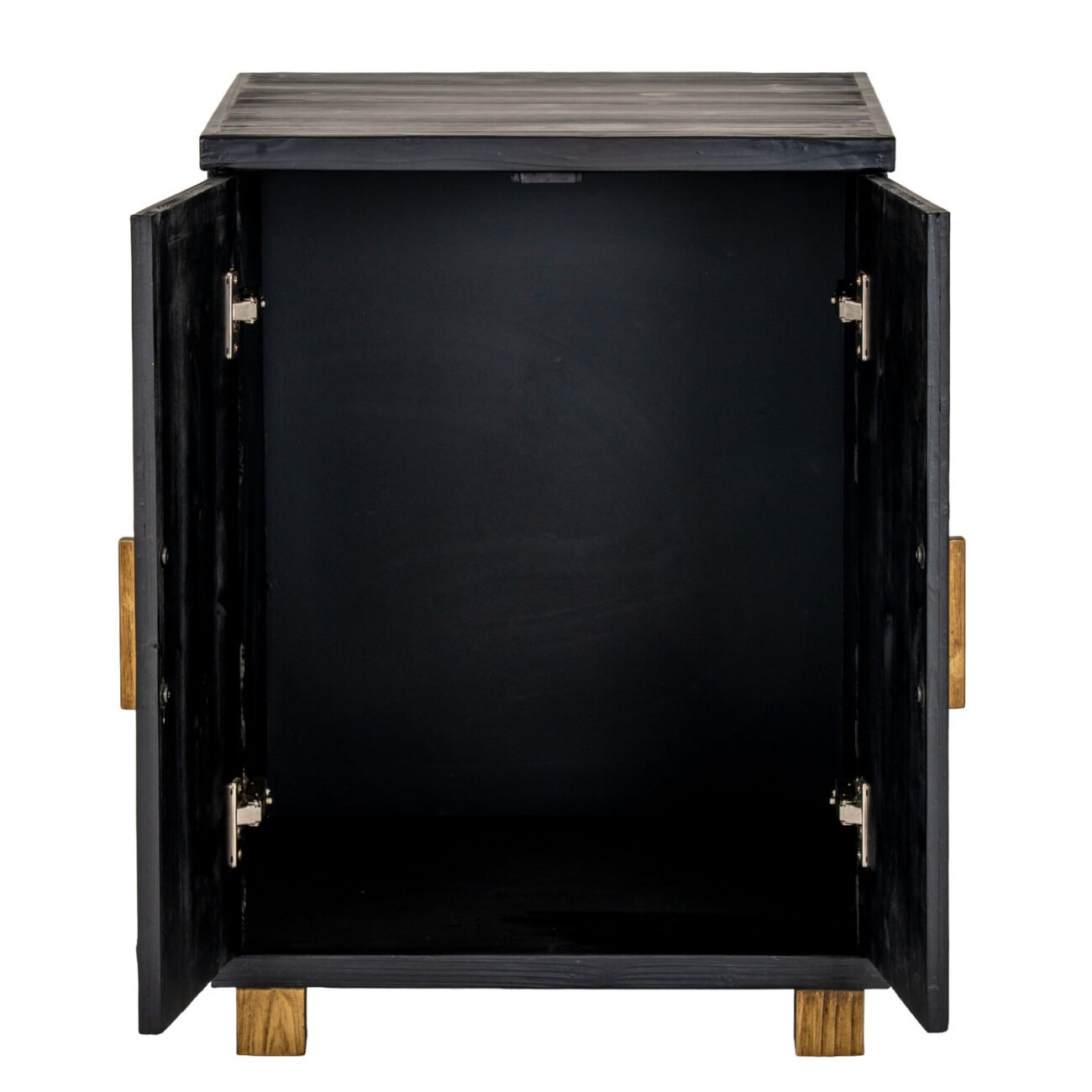 Lennox Black 2 Door Side Cupboard