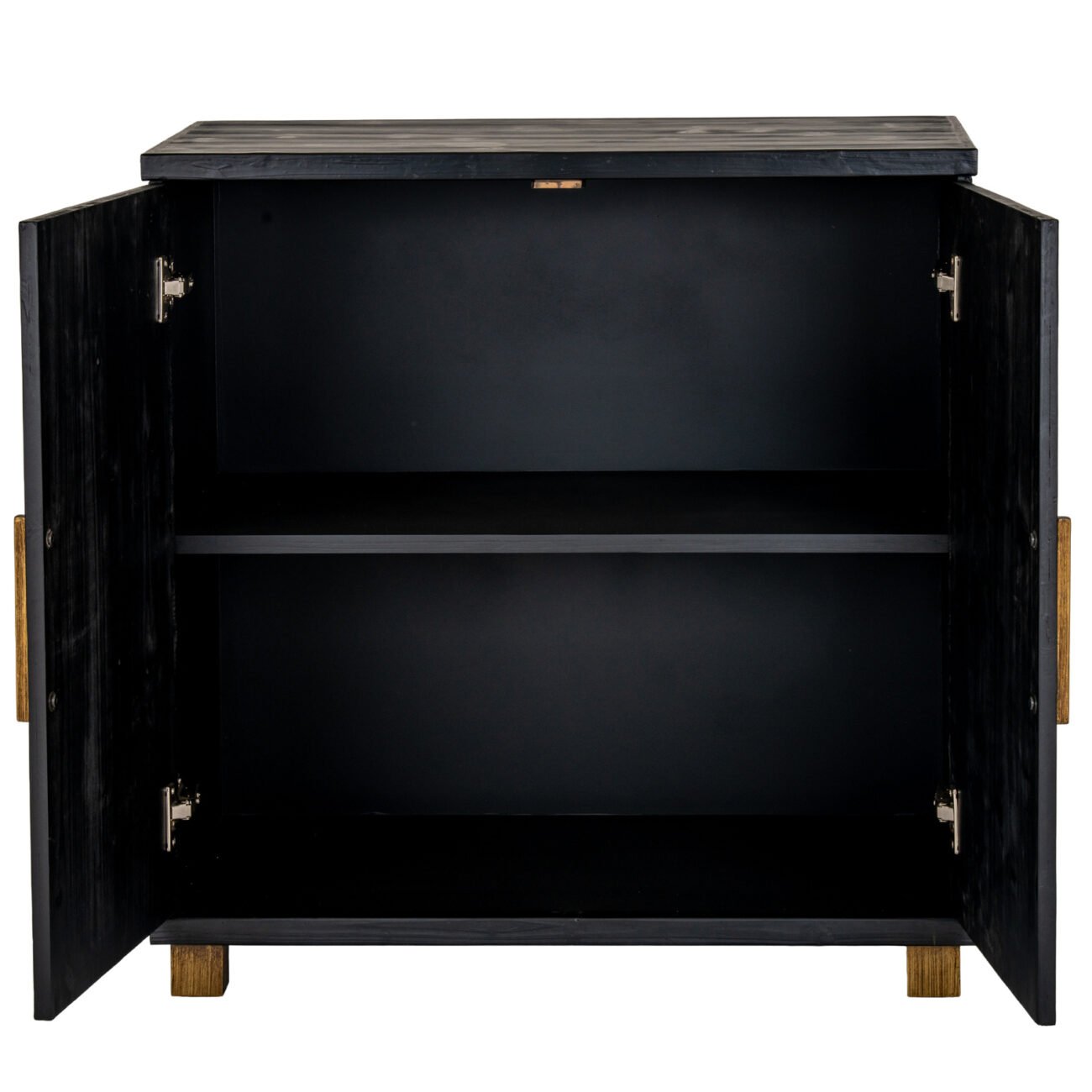 Lennox Black 2 Door Small Sideboard Lennox Black 2 Door Small Sideboard