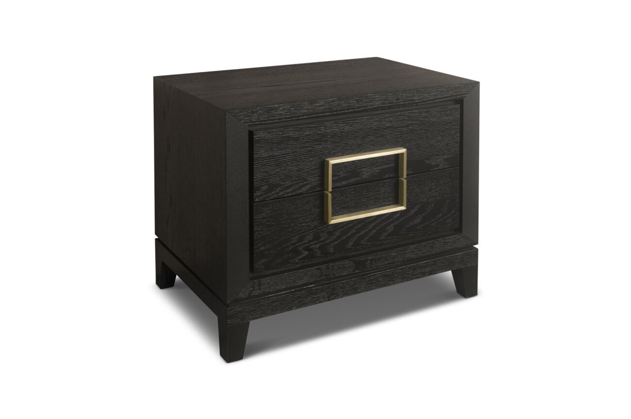 Lucca 2-Drawer Bedside Cabinet