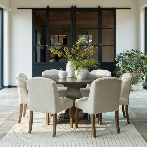 Lucia Collection Round Dining Table - Image 3