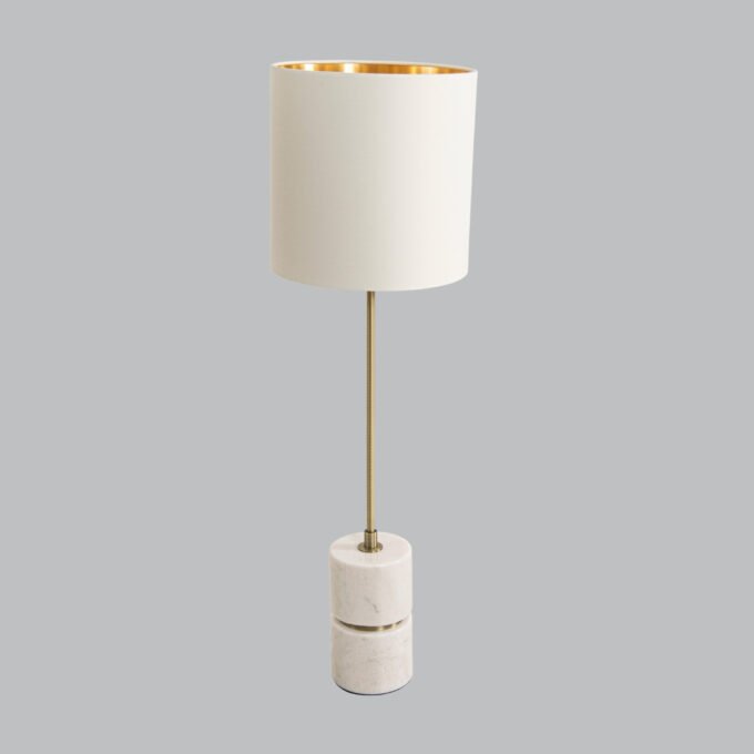 Malachai White Table Lamp