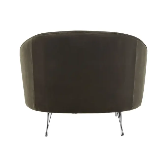 Martson Grey Velvet Armchair3