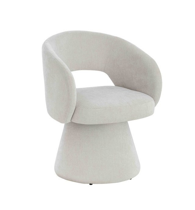 Maxell Textured Beige Fabric Curved Accent Dining Chair Maxell Textured Beige Fabric Curved Accent Dining Chair