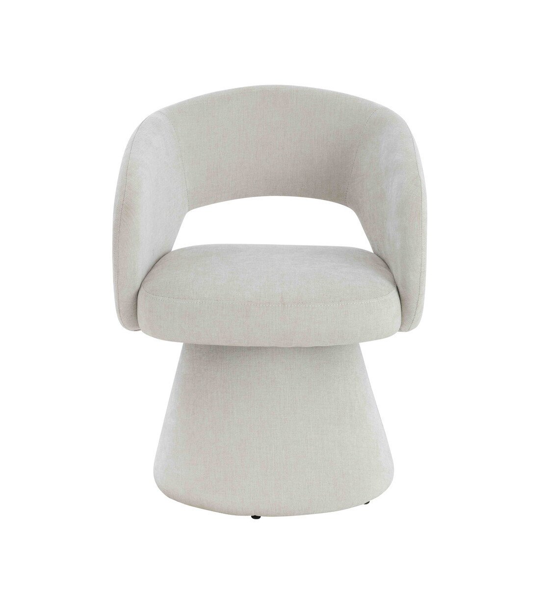 Maxell Textured Beige Fabric Curved Accent Dining Chair Maxell Textured Beige Fabric Curved Accent Dining Chair