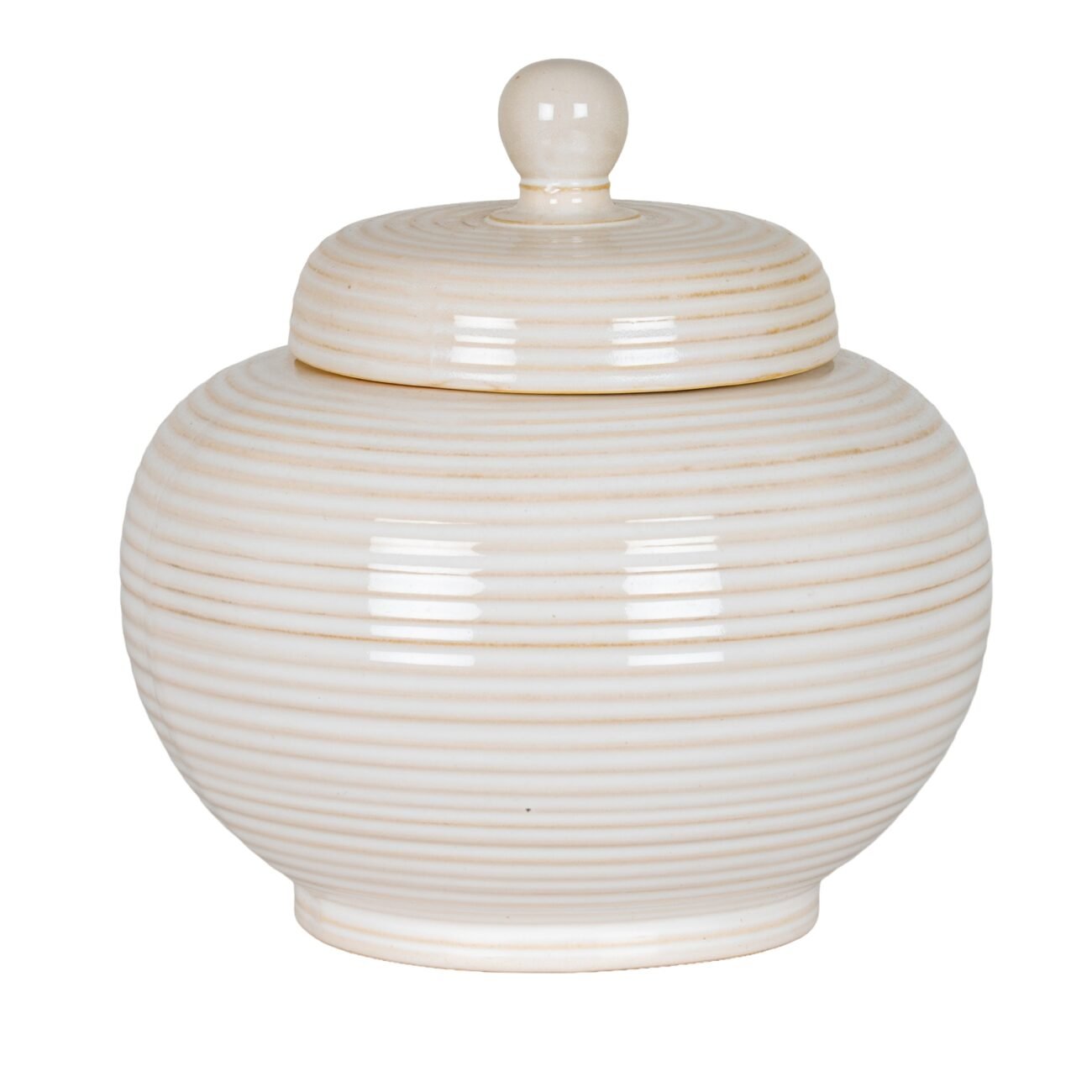 Neva Large Lidded Ceramic Jar Neva Large Lidded Ceramic Jar