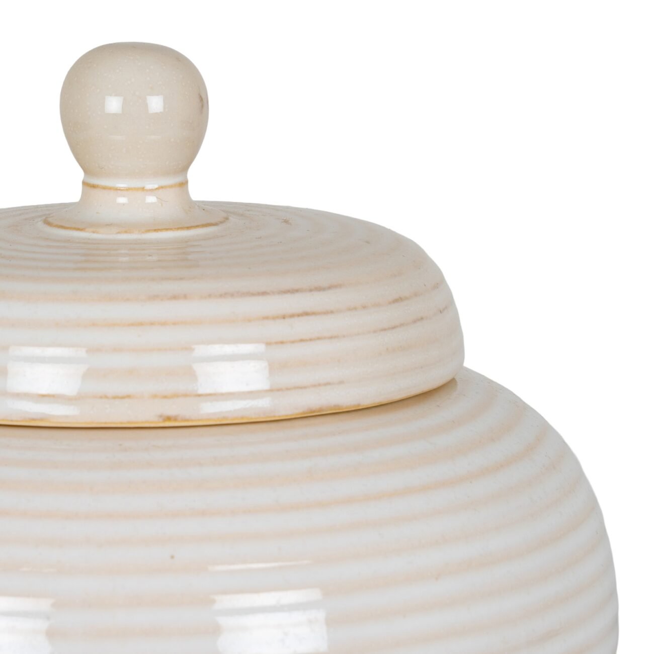Neva Small Lidded Ceramic Jar Neva Small Lidded Ceramic Jar