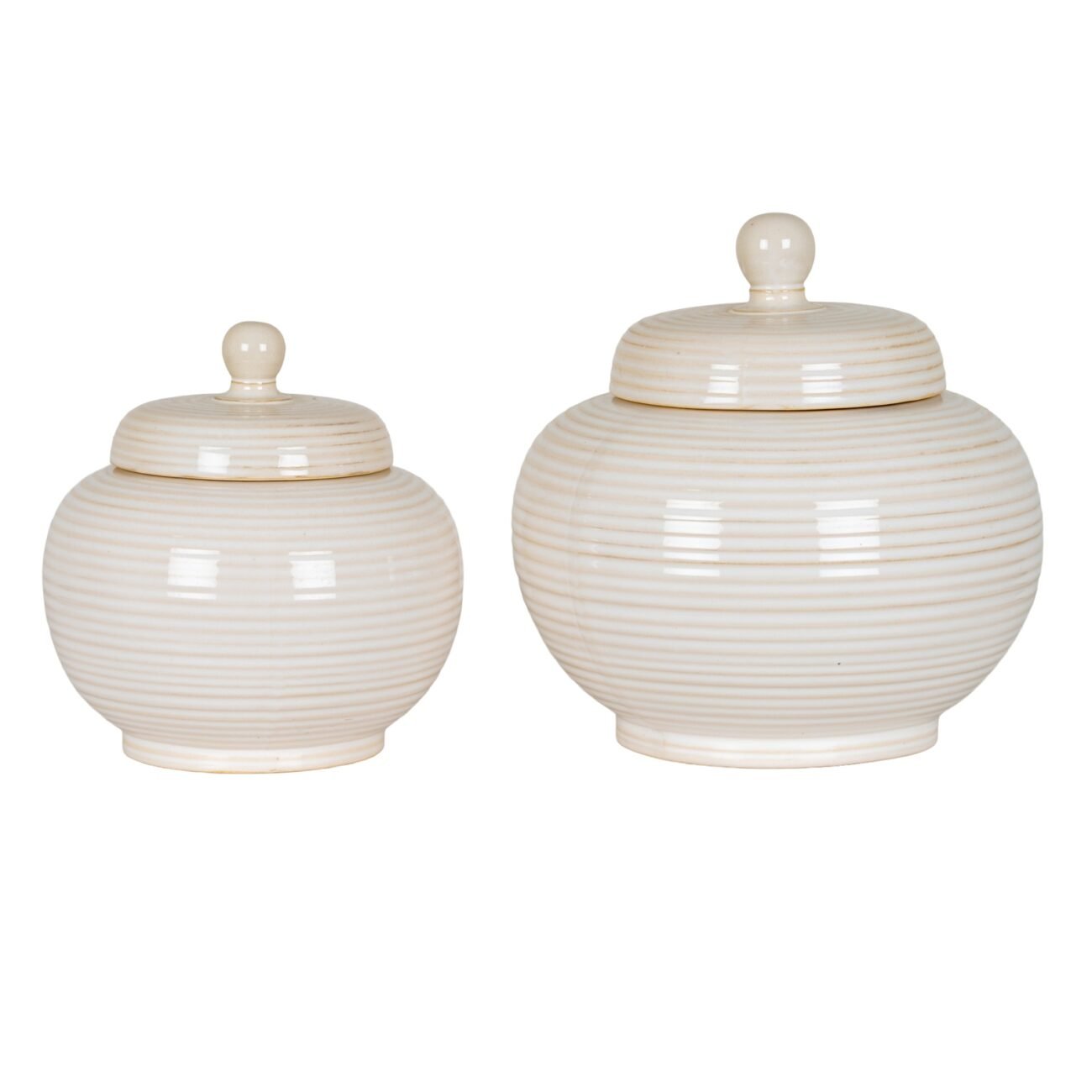Neva Small Lidded Ceramic Jar Neva Small Lidded Ceramic Jar