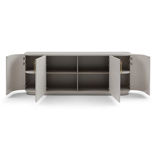 Oakura Buffet - Matte Beige Oakura Buffet - Matte Beige