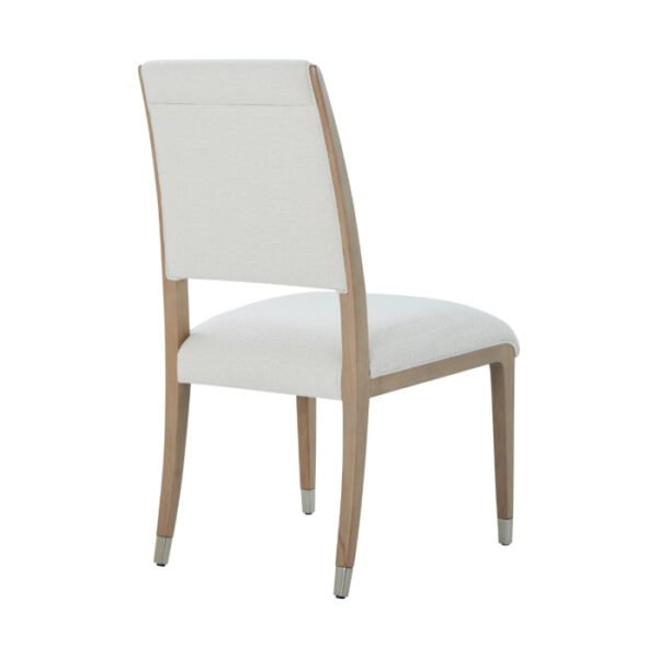 Origins Wooden Upholstered Dining Side Chair in Sesame Finish1