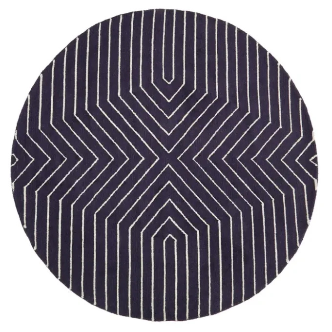 Osie Moyo Blue And White Rug