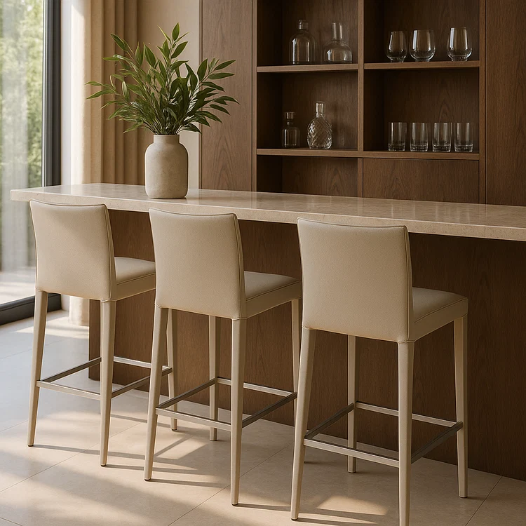 Othello Bar Stool - Concrete Grey Othello Bar Stool - Concrete Grey