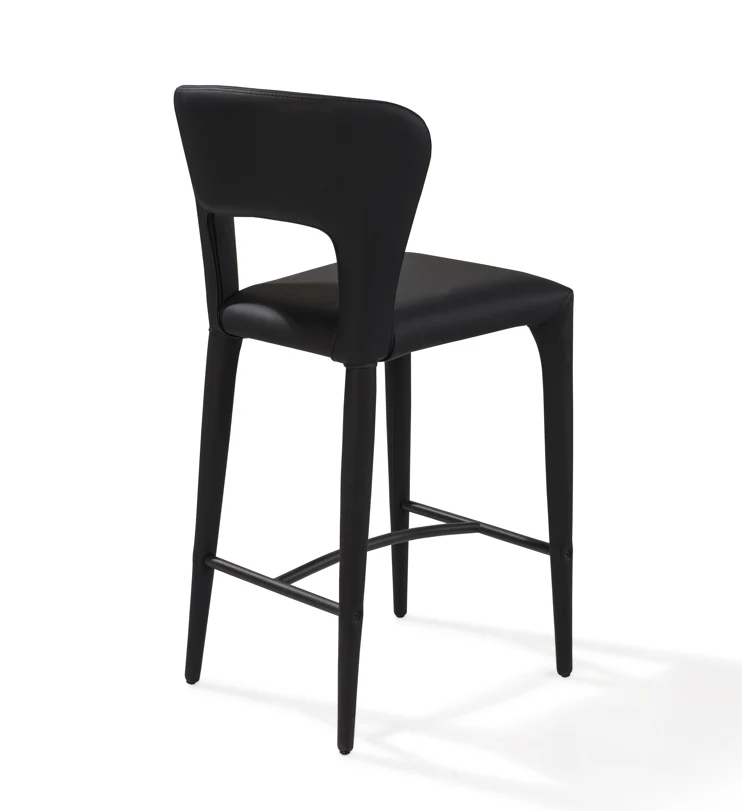 Pari I Bar Stool - Mustang Black Pari I Bar Stool - Mustang Black