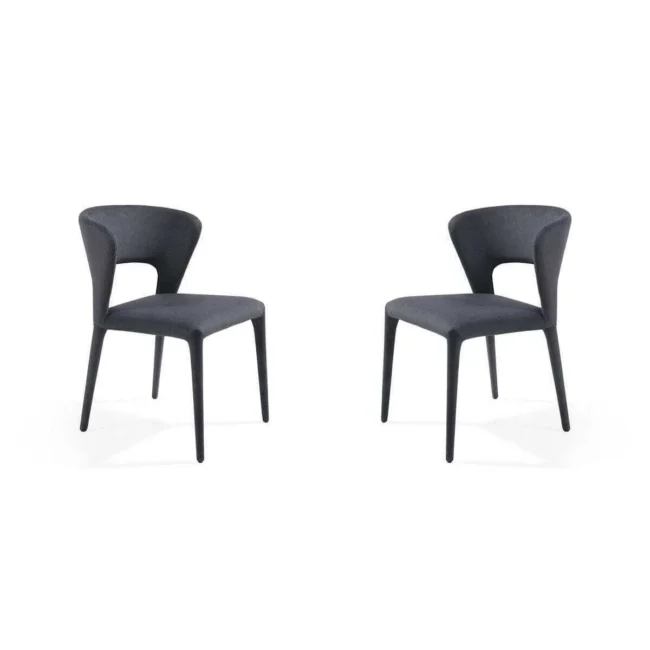 Pari I Dining Chair - Luxe Cinder Grey - Set of 2