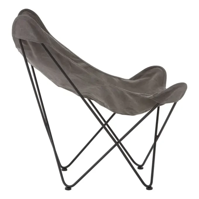 Pillon Grey Butterfly Chair2