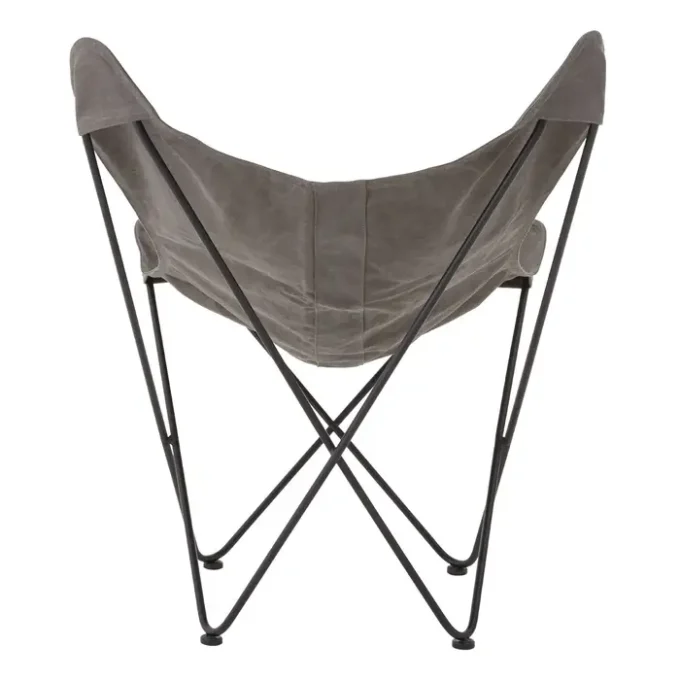 Pillon Grey Butterfly Chair3