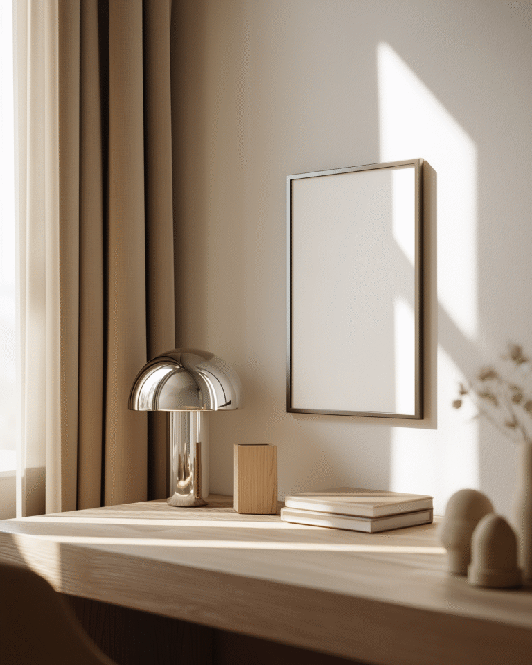 How to Style a Portable Lamp on Side Tables, Desks and Bedside Tables