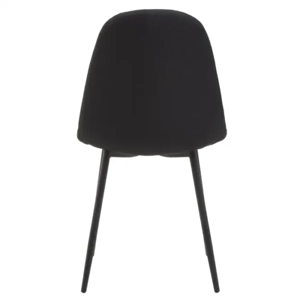 Ranford Black Fabric Dining Chair3