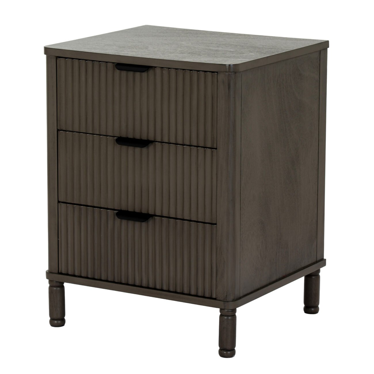 Reed Collection 3 Drawer Bedside Table Reed Collection 3 Drawer Bedside Table