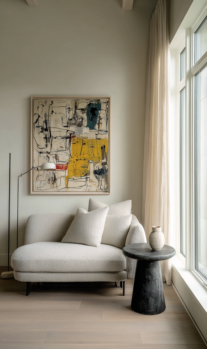 Luxury furniture materials including marble, wood and brass in the UK furniture market