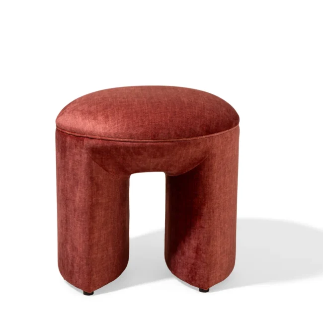 Roxton Stool - Coral
