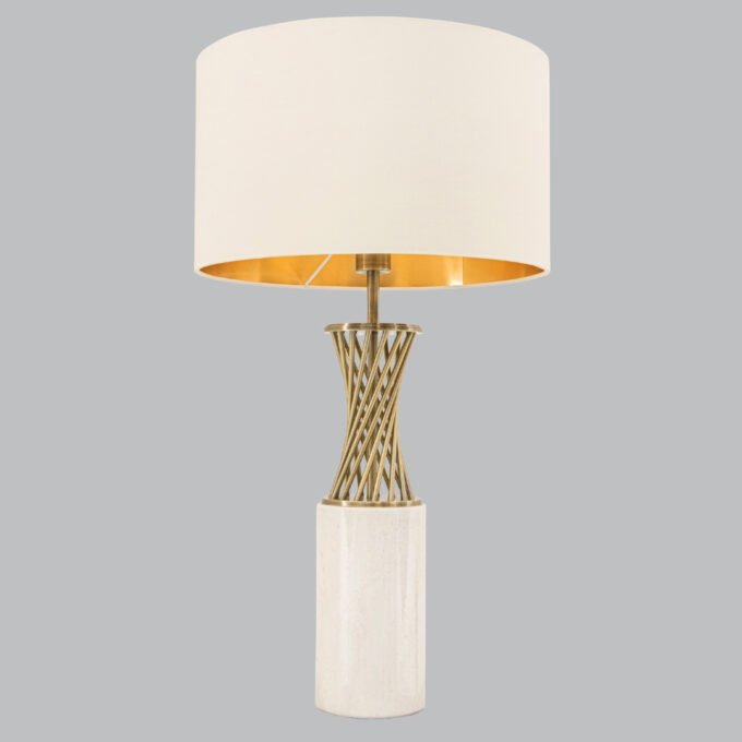 Rylan White Table Lamp