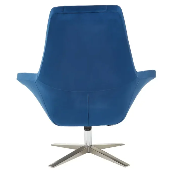 Salo Navy Velvet Armchair3