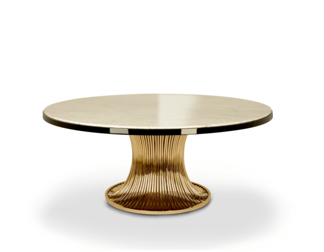 Flusso Round Dining Table