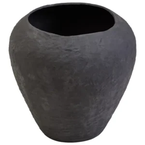 Sensei Cotton Mache Large Black Planter