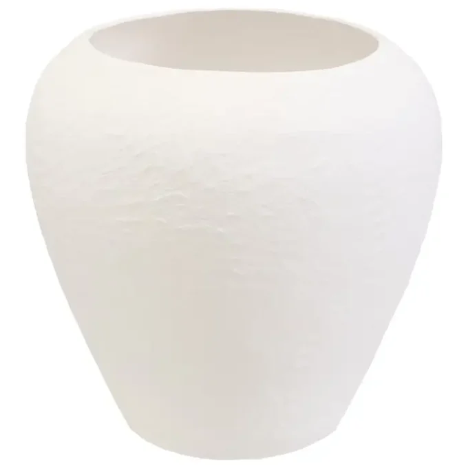 Sensei Cotton Mache Large White Planter