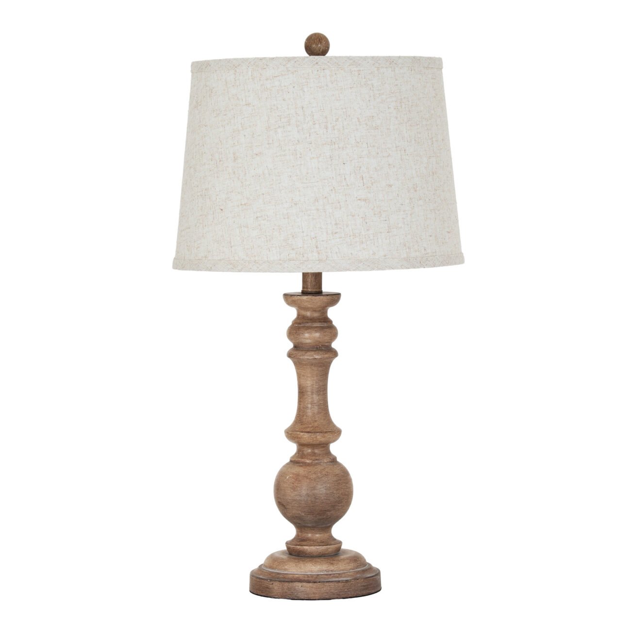 Seraphia Table Lamp With Edged Linen Shade Seraphia Table Lamp With Edged Linen Shade
