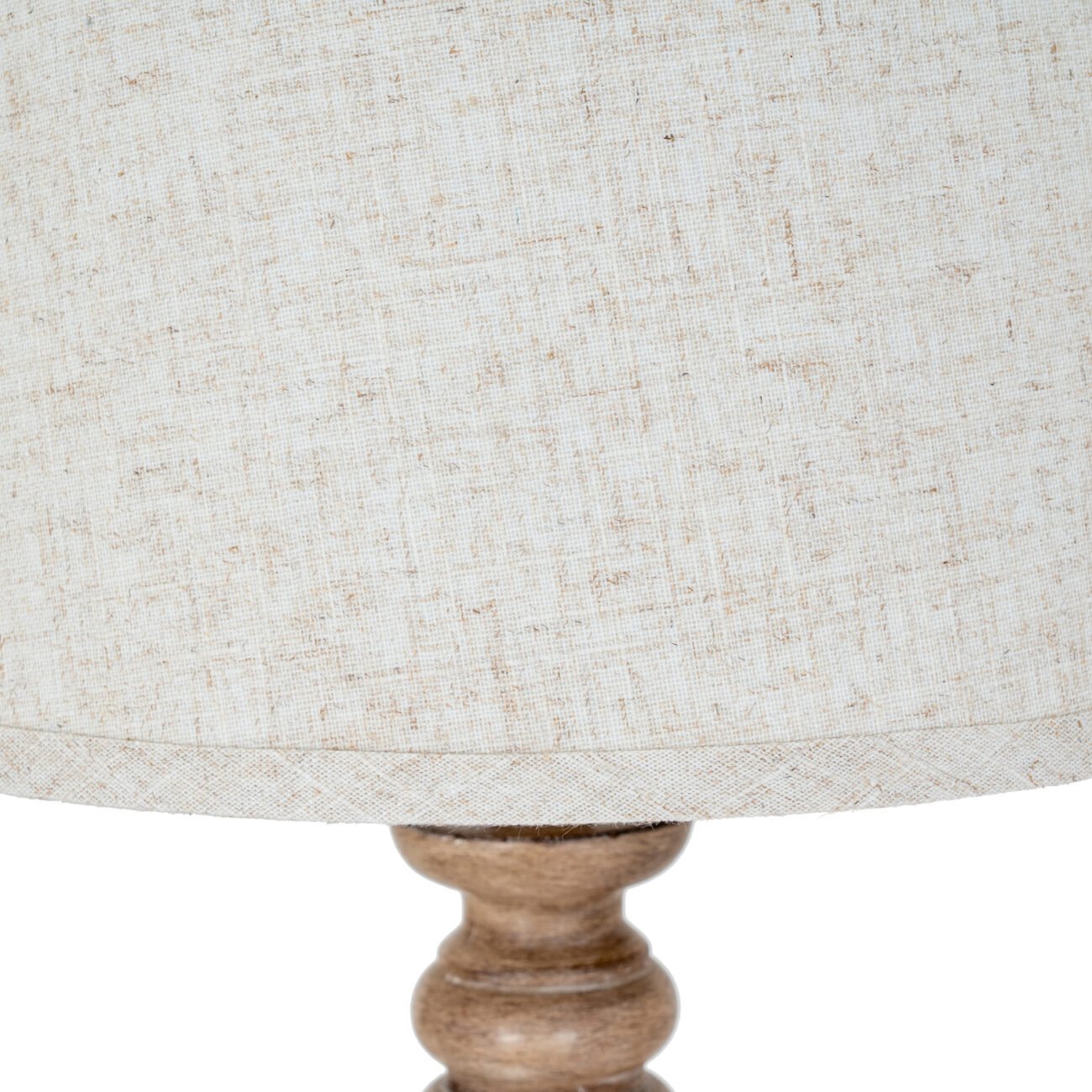 Seraphia Table Lamp With Edged Linen Shade Seraphia Table Lamp With Edged Linen Shade