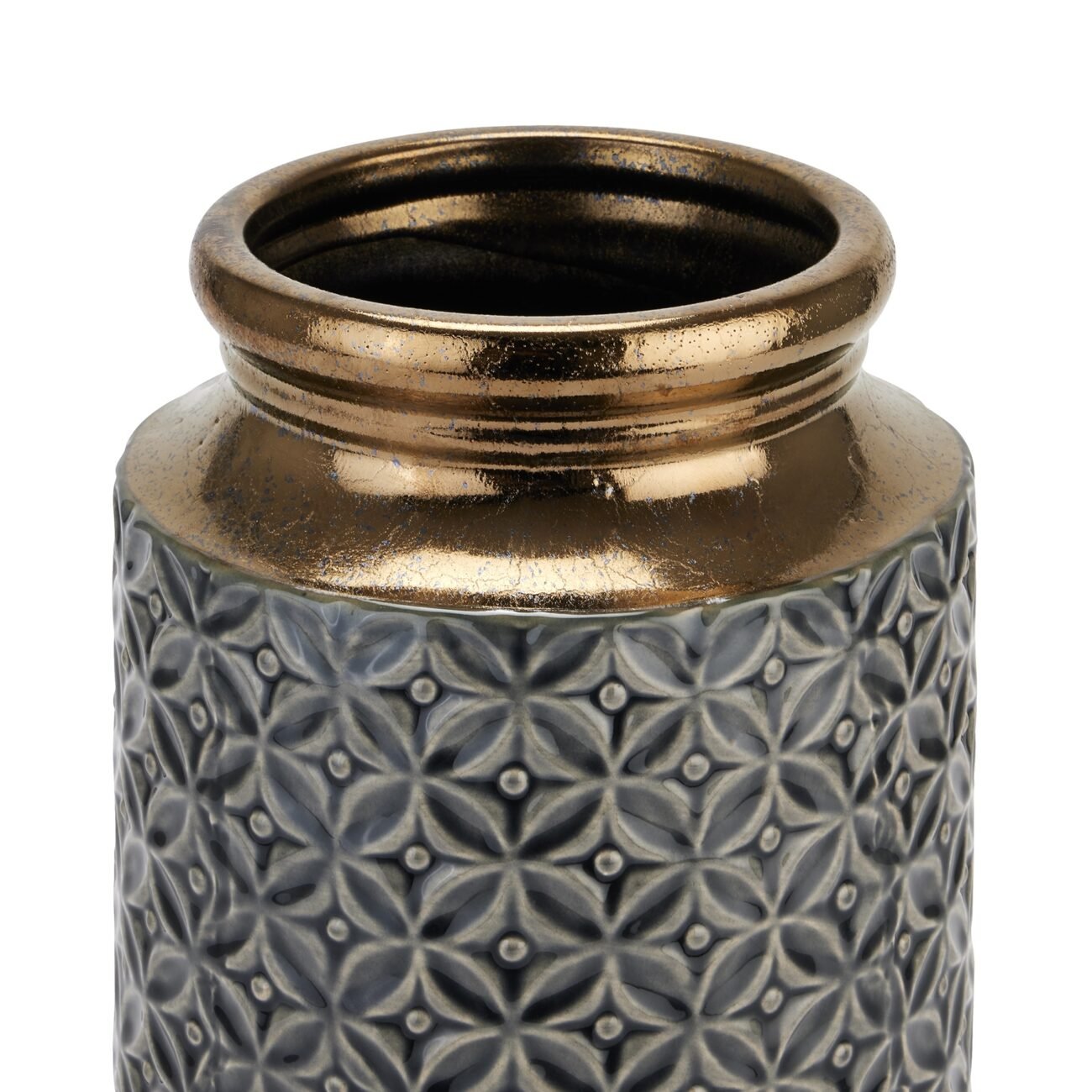 Seville Collection Navy Squat Vase