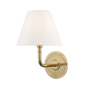 Signature No1 Wall Sconce Brass